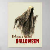 Poster Personnalisé Funny Déplaisant Ghoul Haunted Hallow (Devant)