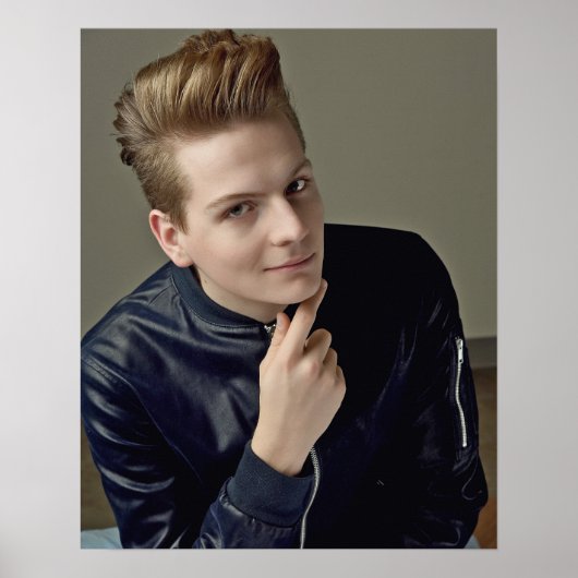 Poster personnalisé Hommes coupe-cheveux (Devant)