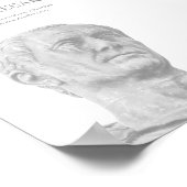 Poster Personnalisé Julius caesar inspiration citation Po (Coin)