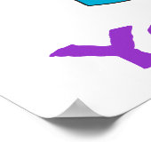 Poster personnalisé lapin de Pâques (Coin)