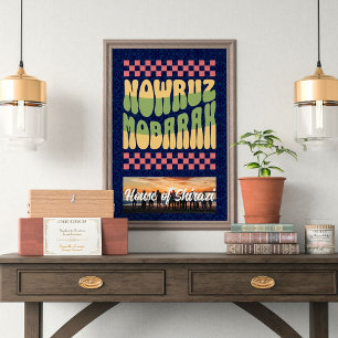 Poster Personnalisé Norooz Perse Nouvel An Réunion