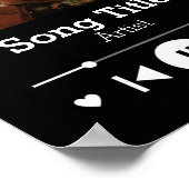 Poster Personnalisé Notre Chanson (Coin)