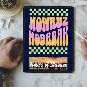Poster Personnalisé Nowruz Mobarak Iran Nouvel An Famille