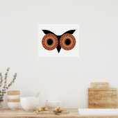 Poster personnalisé Owl Eyes (Cuisine)