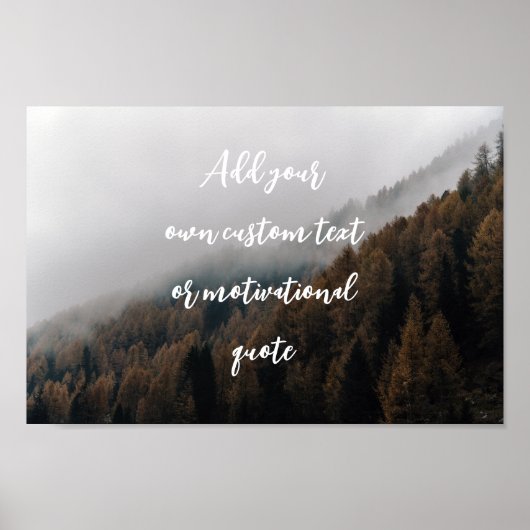 Poster personnalisé photo (Devant)