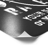 Poster Personnalisé Pi Day Pi Rate (Coin)