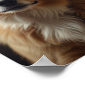 Poster personnalisé Portrait pour animaux (Coin)