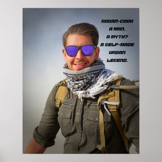 Poster Personnalisé pour le client (Devant)