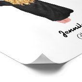 Poster personnalisé pour les diplômés (Coin)