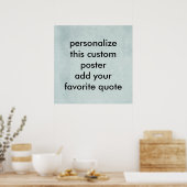 poster personnalisé pour personnaliser avec votre  (Cuisine)