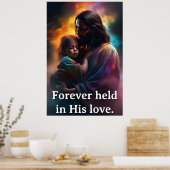 Poster Personnalisé Pour Toujours Tenu Dans Son Amour (Cuisine)