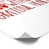 Poster Personnalisé Rassemblez ici avec des coeurs reconn (Coin)