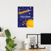 Poster personnalisé Rocket (Bureau à domicile)