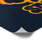 Poster personnalisé Snowboard (Coin)