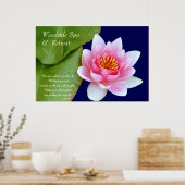 Poster personnalisé Spa et retraite (Cuisine)