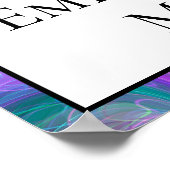 Poster Personnalisé Veux-tu m'épouser (Coin)