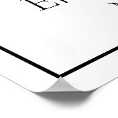 Poster Personnalisé Veux-tu m'épouser (Coin)