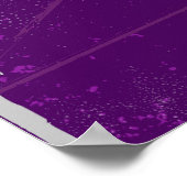 Poster Personnaliser anniversaire couple romantique main  (Coin)