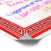 Poster Personnaliser de cette déclaration Sunrise (Coin)