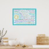 Poster Personnaliser de cette déclaration Sunrise (Cuisine)