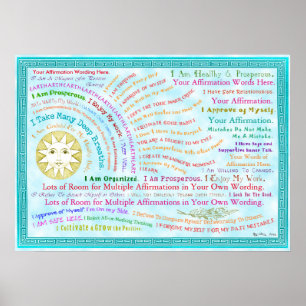 Poster Personnaliser de cette déclaration Sunrise