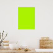 Poster Personnaliser de la couleur de l'accentuation vert (Cuisine)
