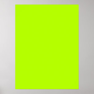 Poster Personnaliser de la couleur de l'accentuation vert