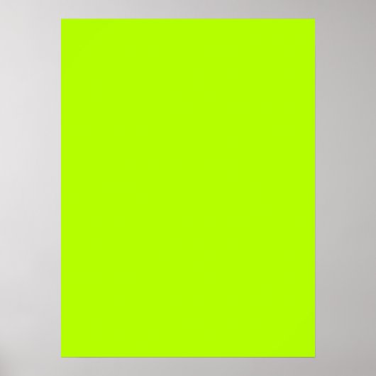 Poster Personnaliser de la couleur de l'accentuation vert (Devant)