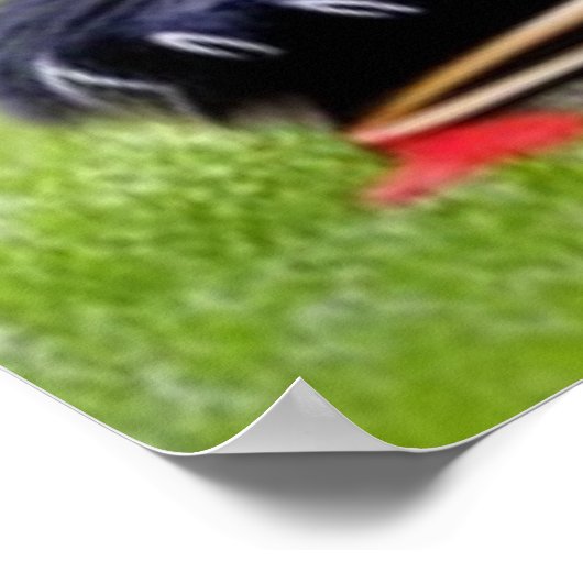 Poster Personnaliser de lecture Panda Office d'optométrie (Coin)