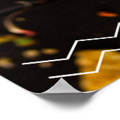 Poster Personnaliser Delicious Hotdogs Restaurant Medium (Coin)