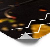 Poster Personnaliser Delicious Hotdogs Restaurant Petite  (Coin)