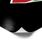 Poster Personnaliser Football AJOUTER TEXTE Varsity Team  (Coin)