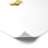Poster Personnaliser l'anniversaire de Bumble bee (Coin)