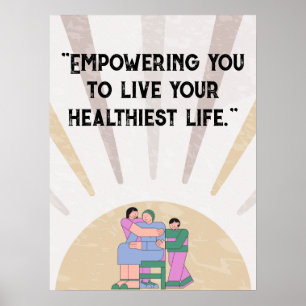 Poster Personnaliser les citations médicales pochette pou