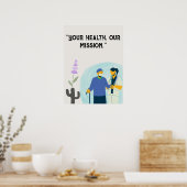 Poster Personnaliser les devis pour l'hôpital, le centre  (Cuisine)