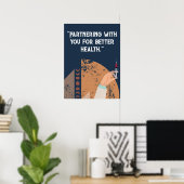 Poster Personnaliser les devis pour l'hôpital, le centre (Bureau à domicile)