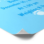 Poster Personnaliser Nom signifiant salle de garderie (Coin)