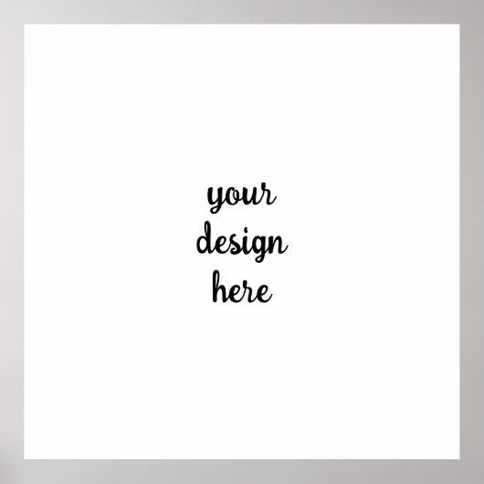 Poster Personnaliser ou Customiser (Devant)