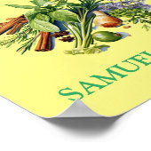 Poster Personnaliser Promotions de produits d'épicerie (Coin)