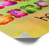 Poster Personnaliser sur les microbes (Coin)