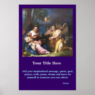 Poster PersonnaliserABLE - Marie et enfant