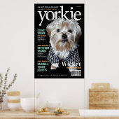 Poster Personnalisez-Le ! Yorkie Mag (Cuisine)