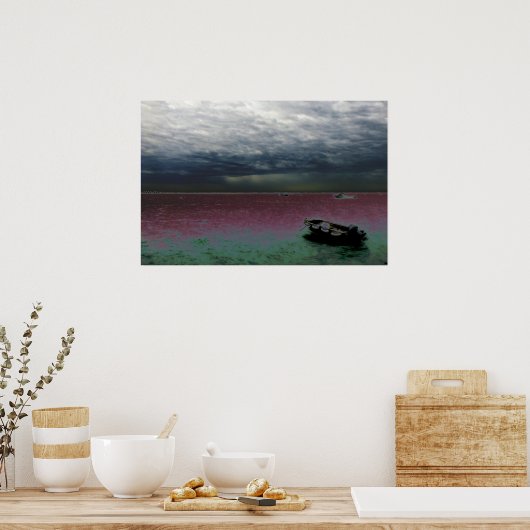 Poster Personne à bord (Cuisine)