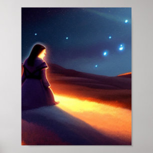 Poster Personne de lumière
