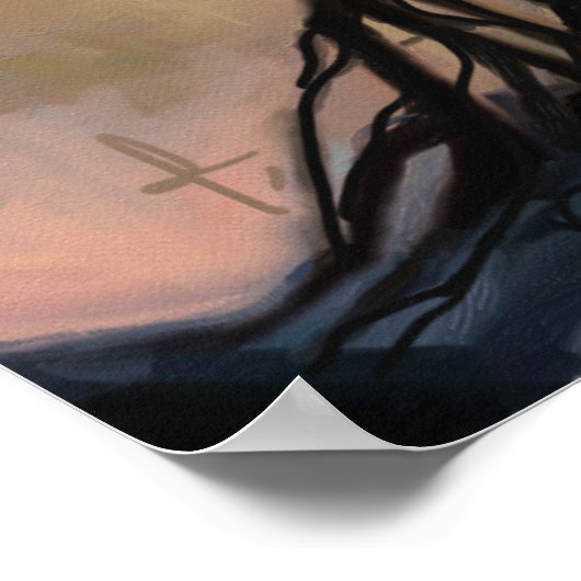 Poster Personne d'oiseaux (Coin)