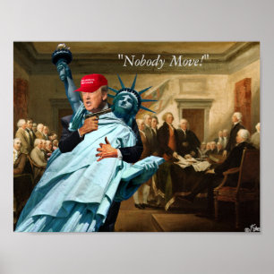 Poster "Personne mouvement ! "