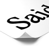 Poster Personne N'A Jamais Dit : Les Ninjas Sont La Respo (Coin)