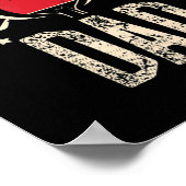 Poster Personne ne bat papa pour un Ping Pong Player Tabl (Coin)