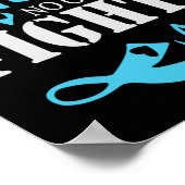 Poster Personne ne combat seul le diabète soutient le dia (Coin)