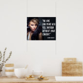 Poster Personne Ne Peut Vous Faire Sentir Des Citations P (Cuisine)